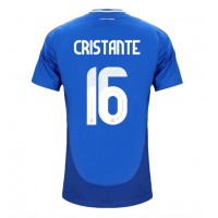 Maglia Calcio Italia Bryan Cristante #16 Prima Divisa Europei 2024 Manica Corta